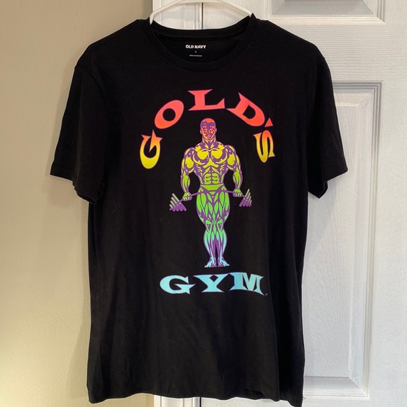 Other - GOLDS GYM Black Tshirt
